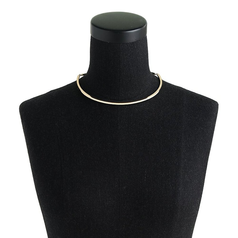 J.Crew Thin Hinged Choker Necklace